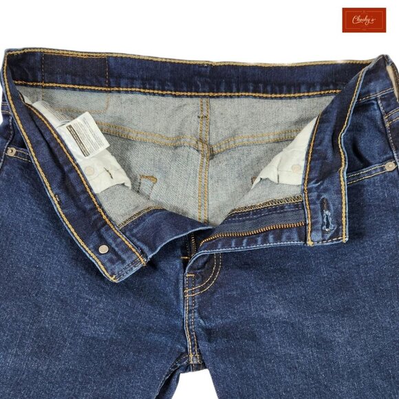 Levi's Strauss 502 Blue Jeans Long Pants Sz 32x32(ID130) - Picture 4 of 11